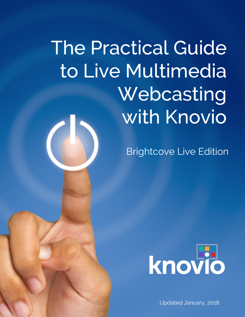 GuideCover-Knovio-Live-Multimedia-Webcasting
