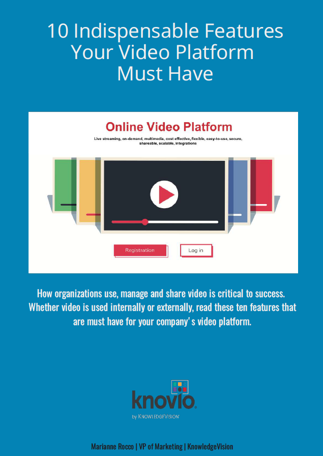 Video Platform Features E-book cover