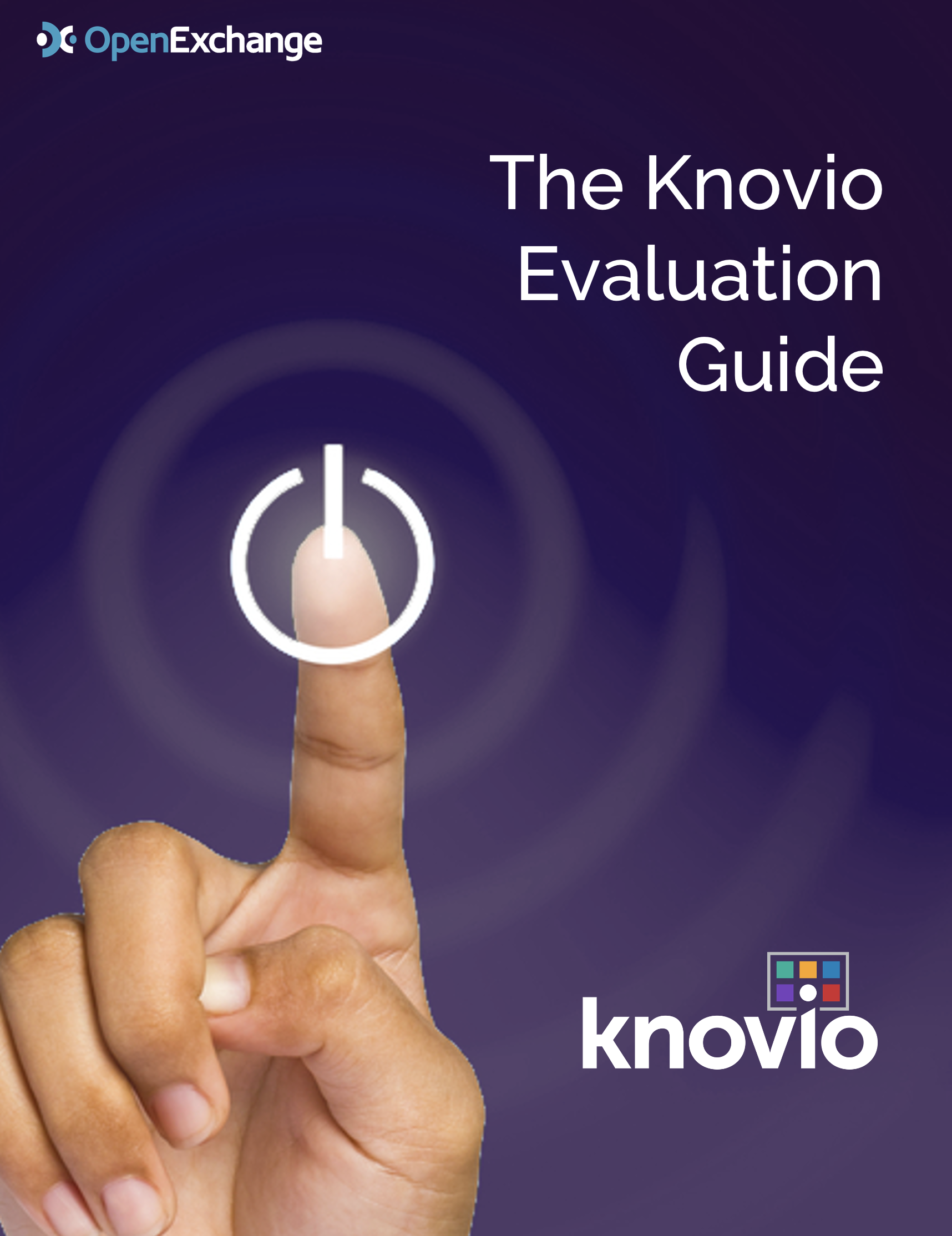 Knovio Evaluation Guide Cover - 1